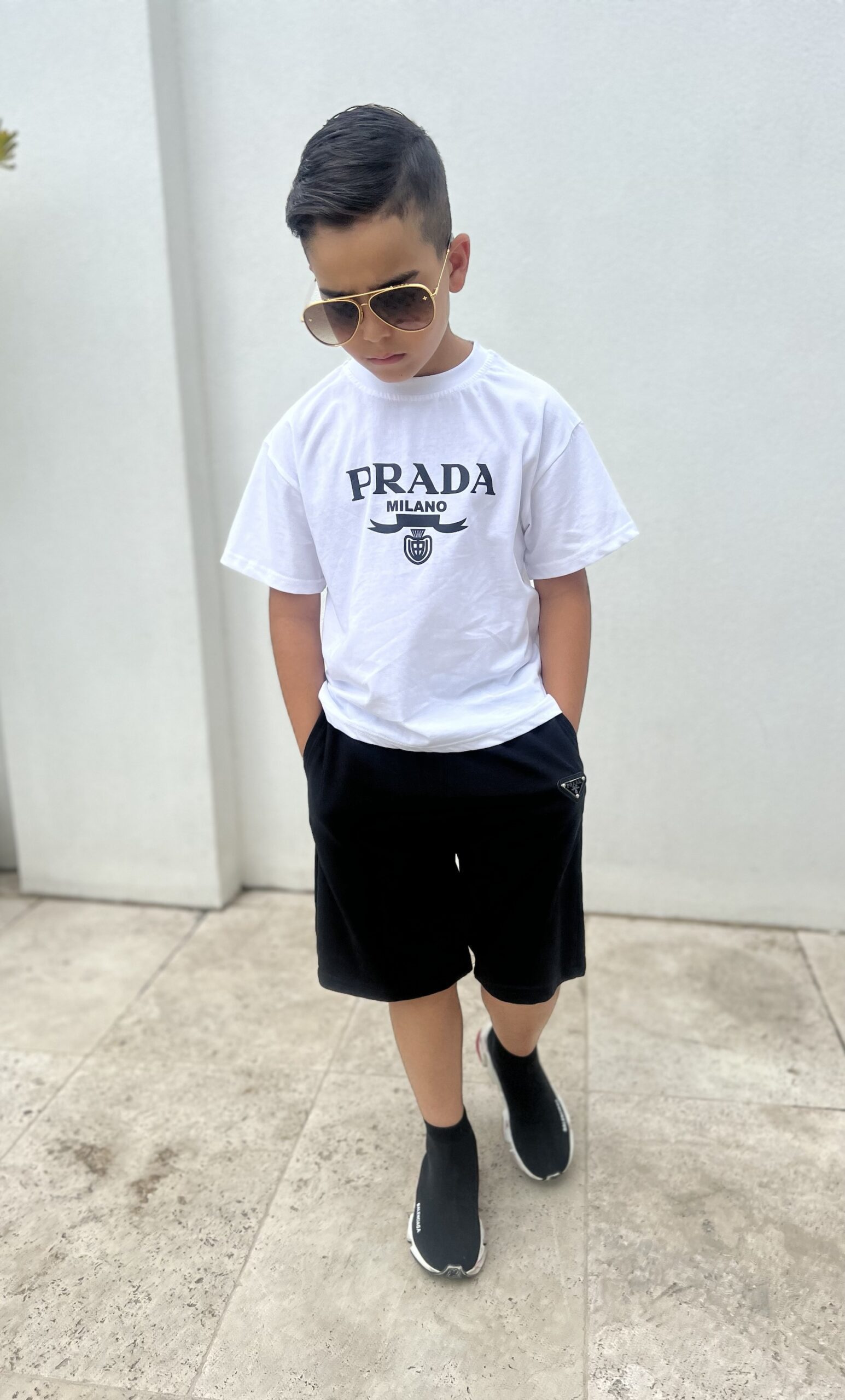 DJ SHORTS & TEE SET