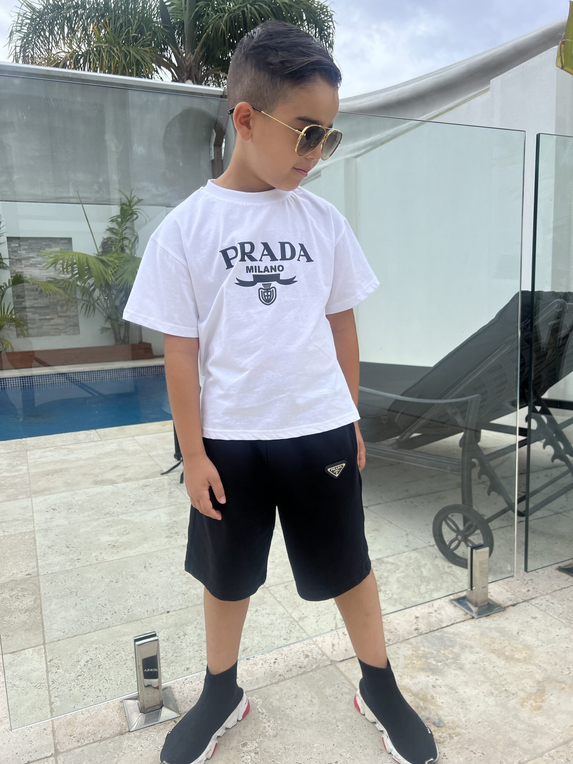 DJ SHORTS & TEE SET