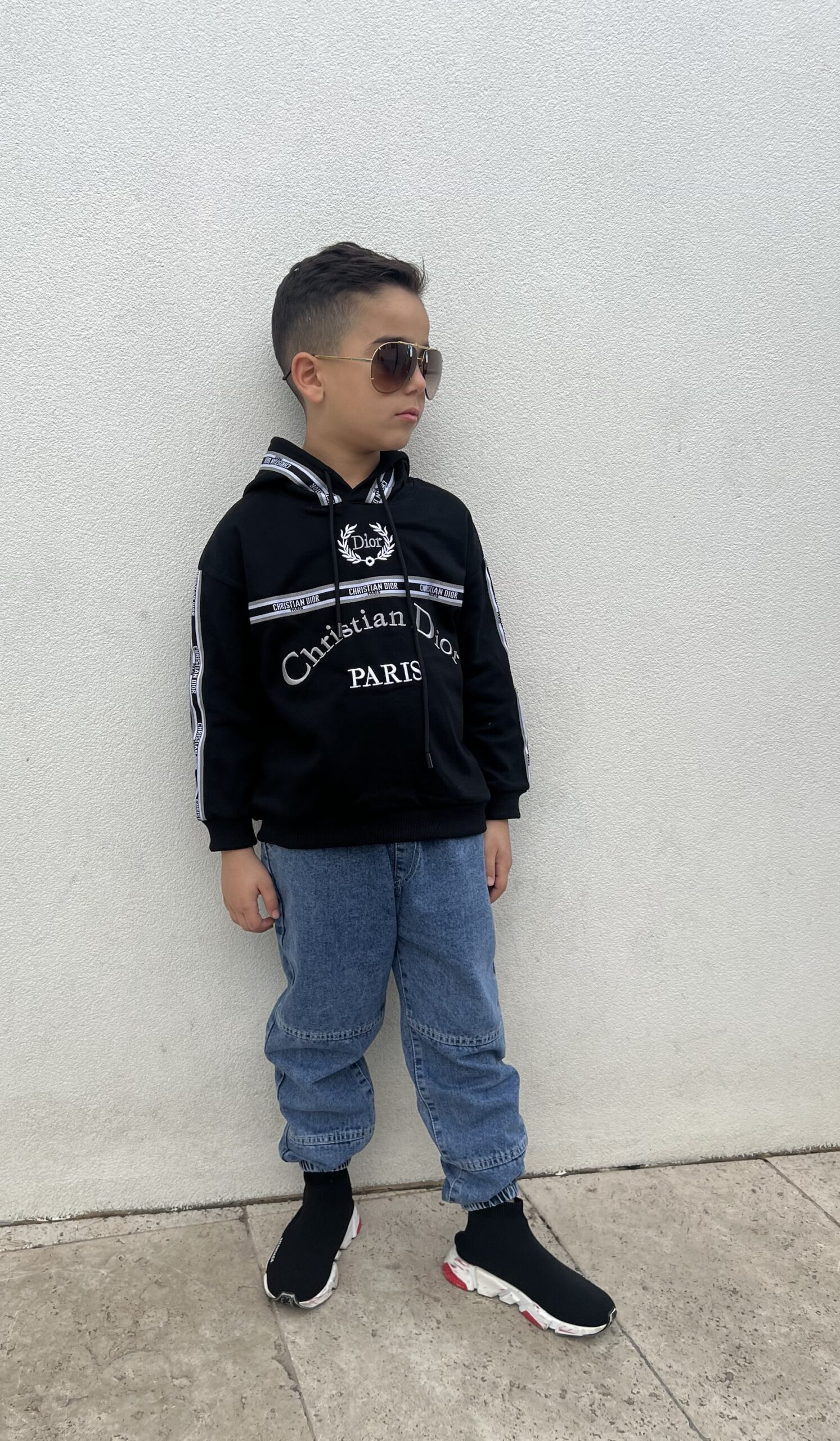 TAPE LOGO HOODY