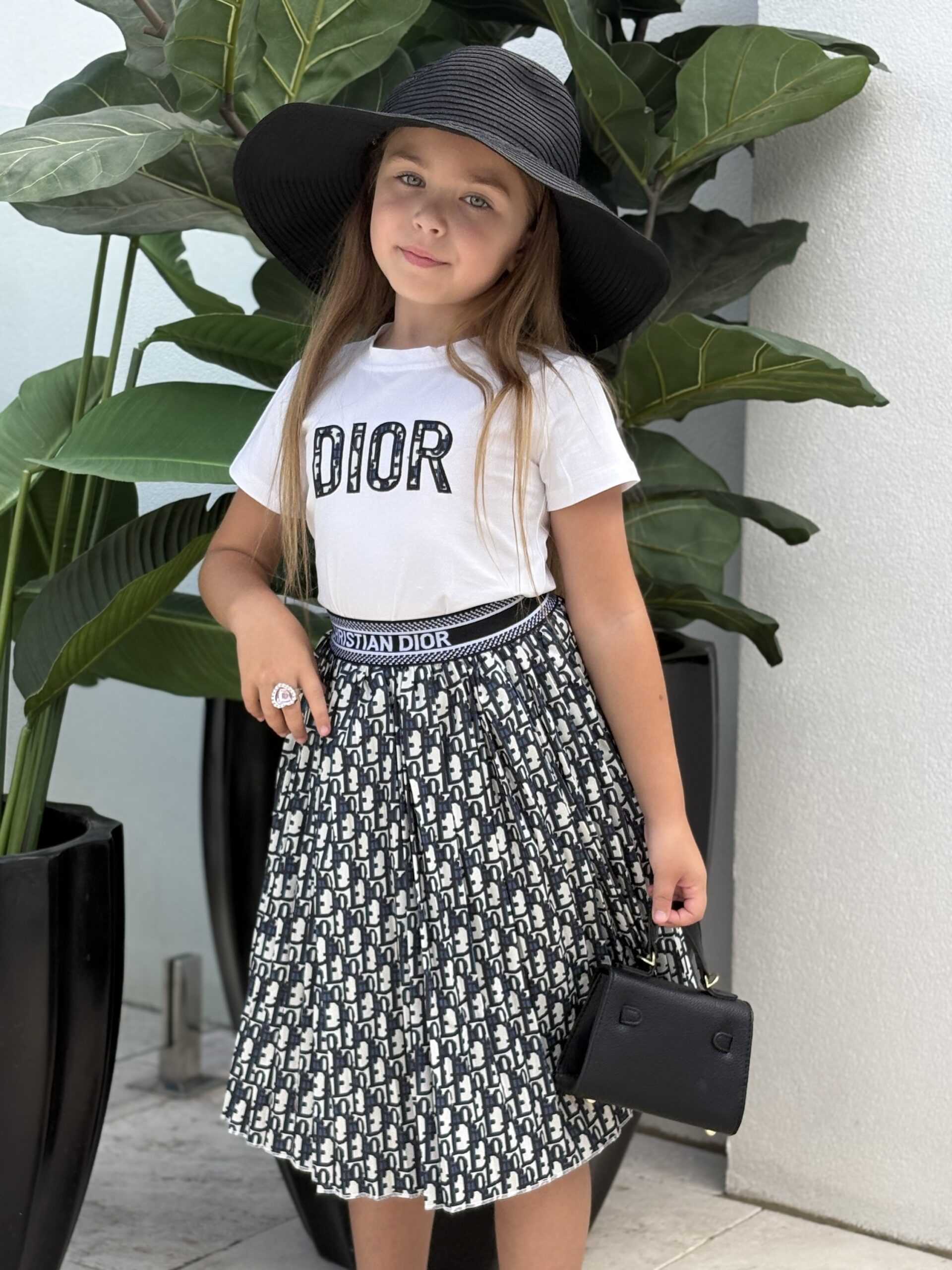 FRENCH RIVIERA PLEAT SKIRT & TEE SET