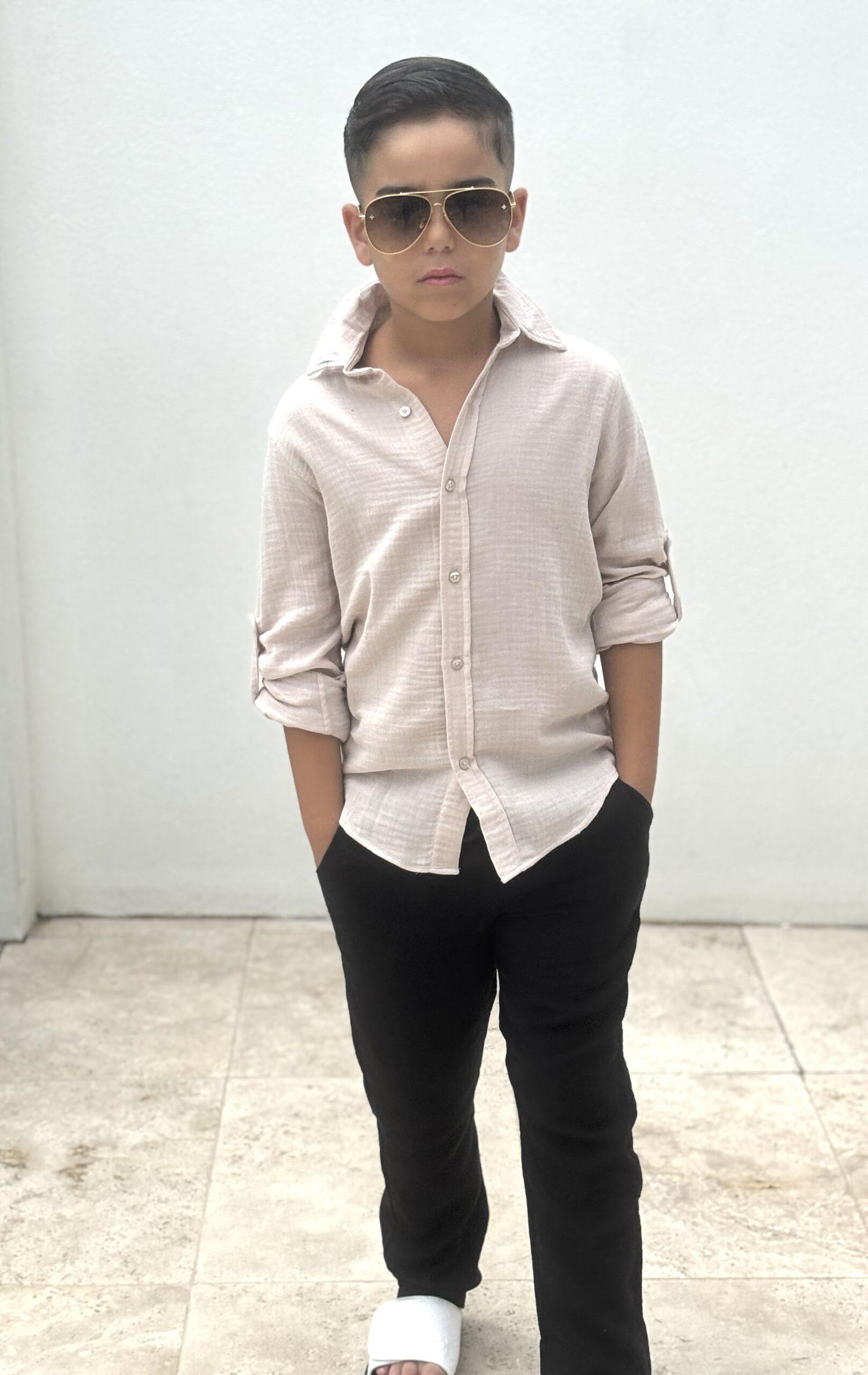 RELAXED LINEN SHIRT