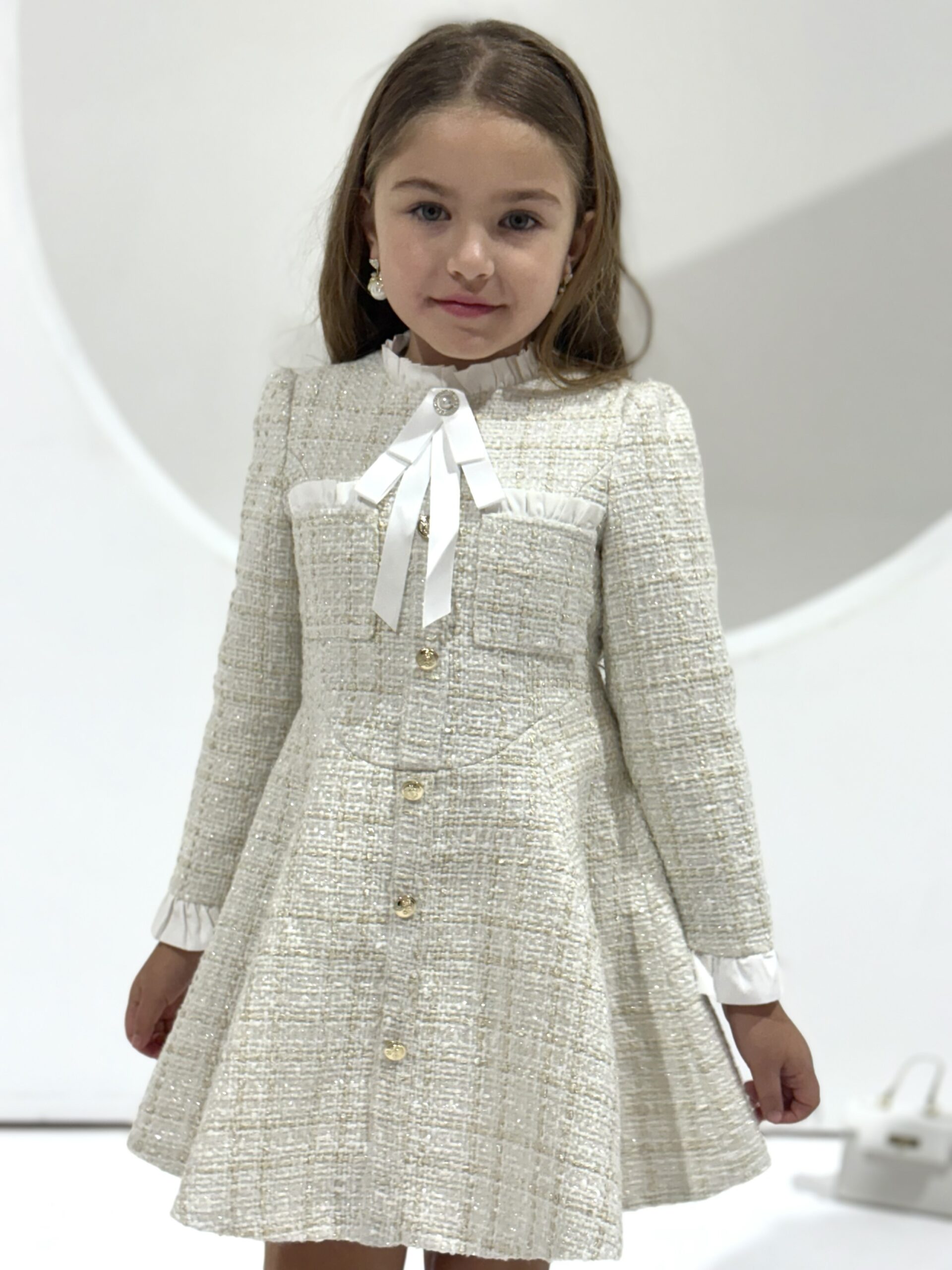 GOSSIP GIRL DRESS WHITE