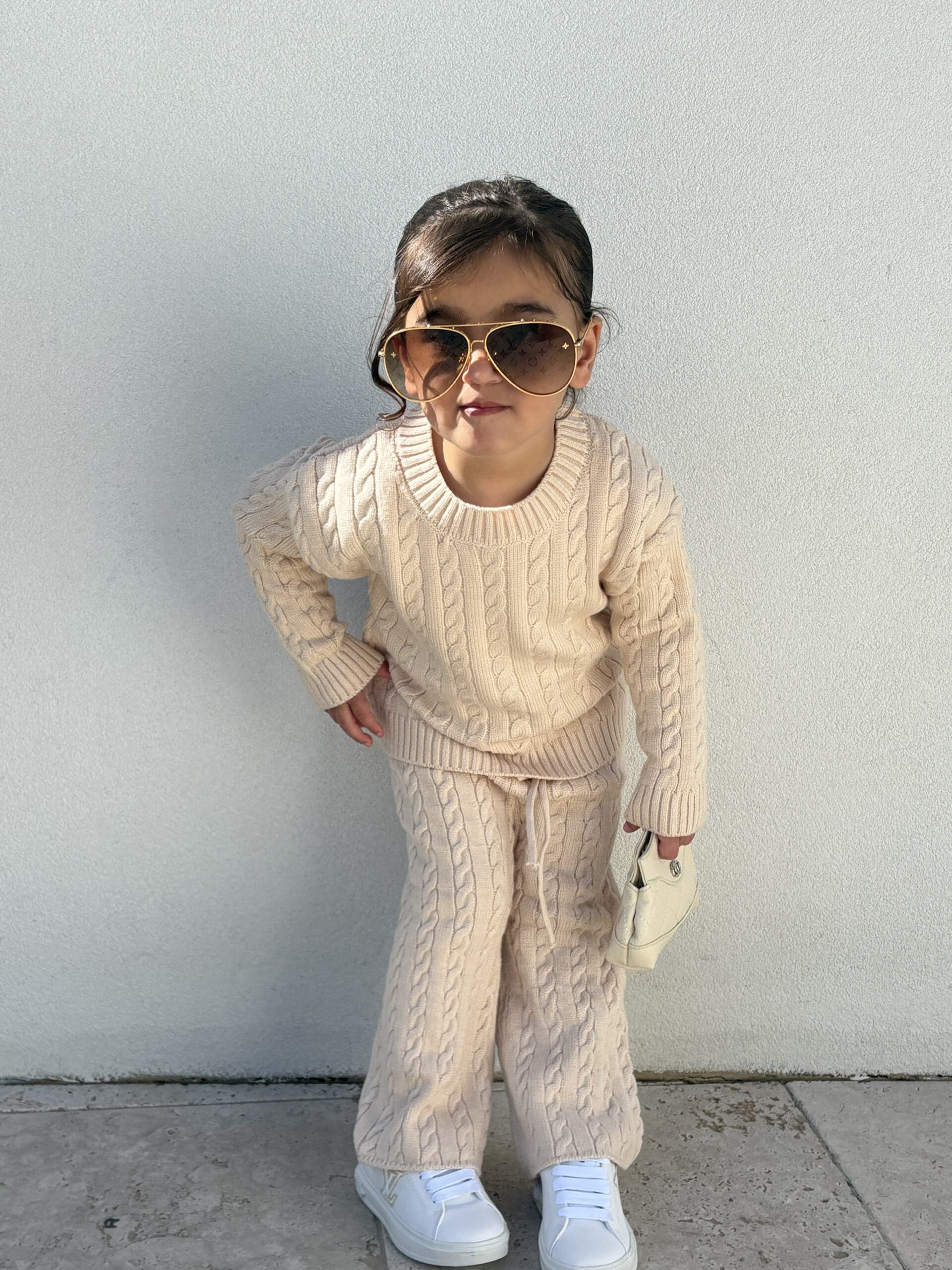 CABLE KNIT SET