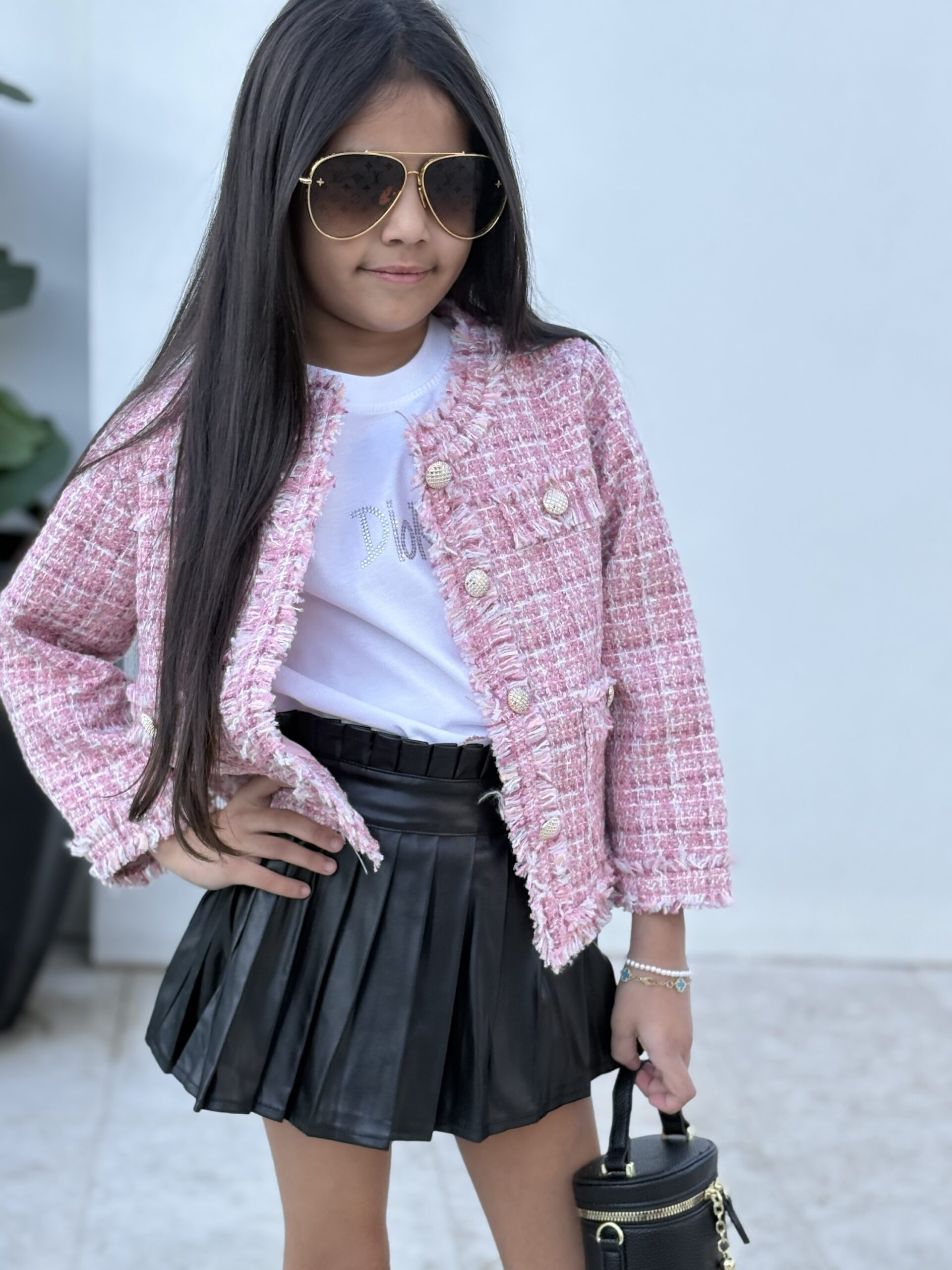 LE CHIC  TWEED JACKET