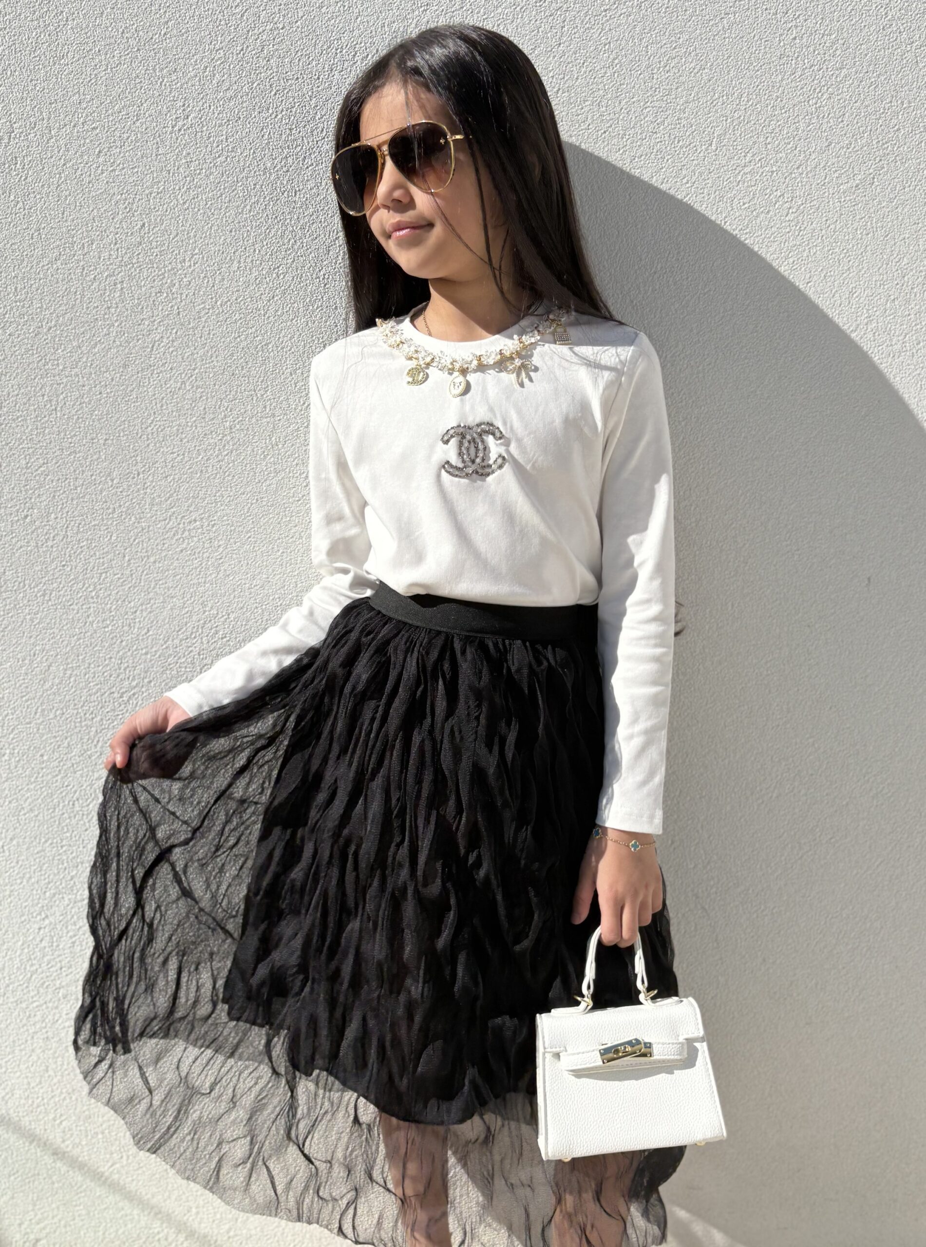 CHARM LONG SLEEVE TOP