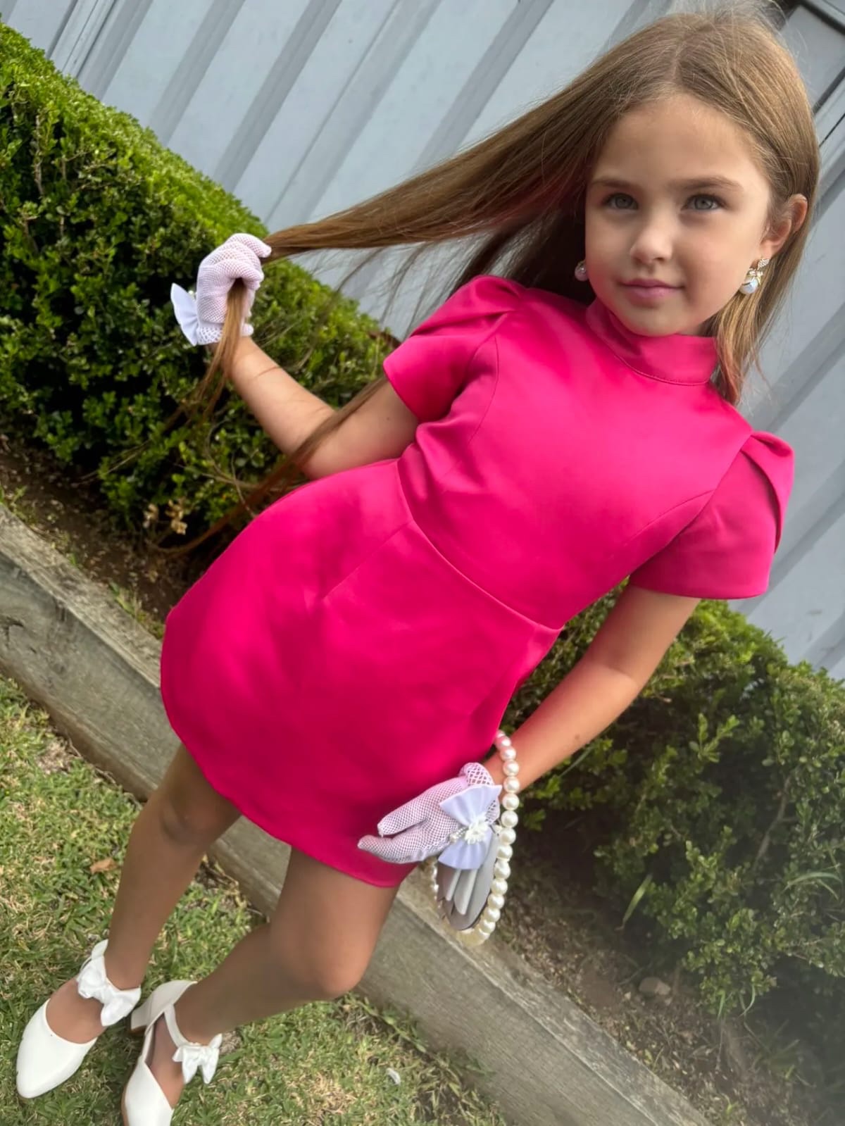 TICKLE ME PINK DRESS