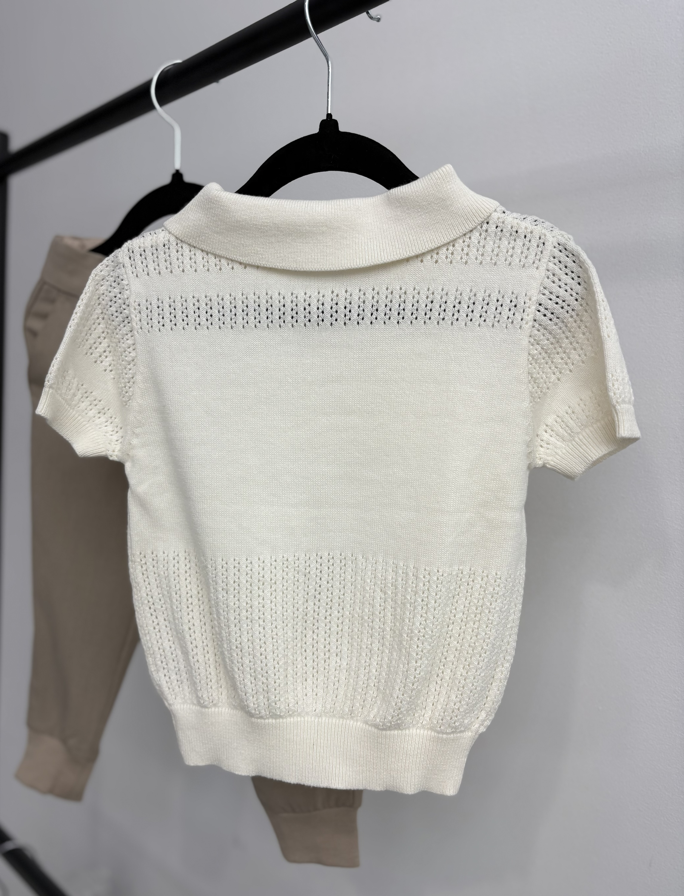 HOLE IN ONE KNITTED POLO