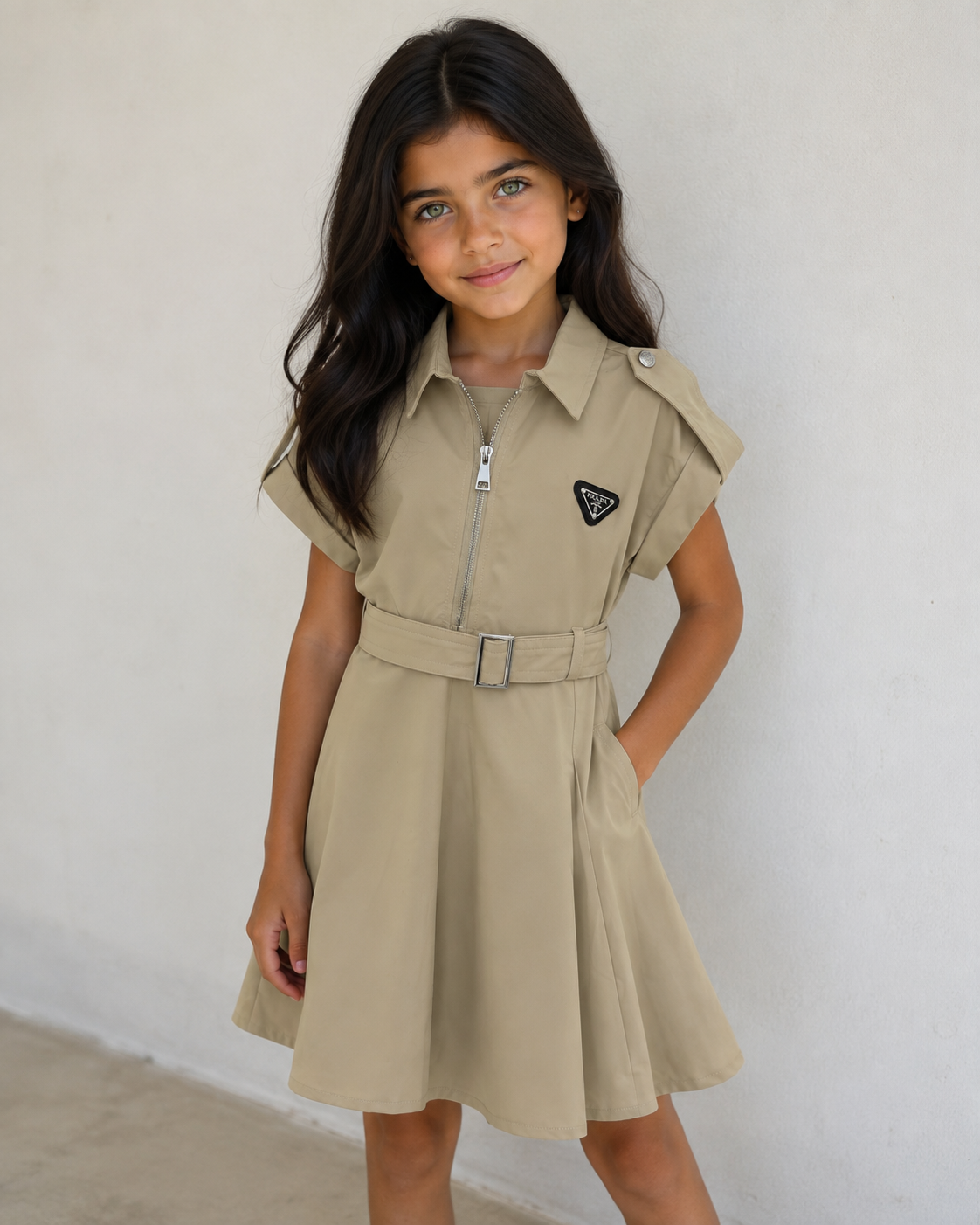 SAFARI GIRLS DRESS