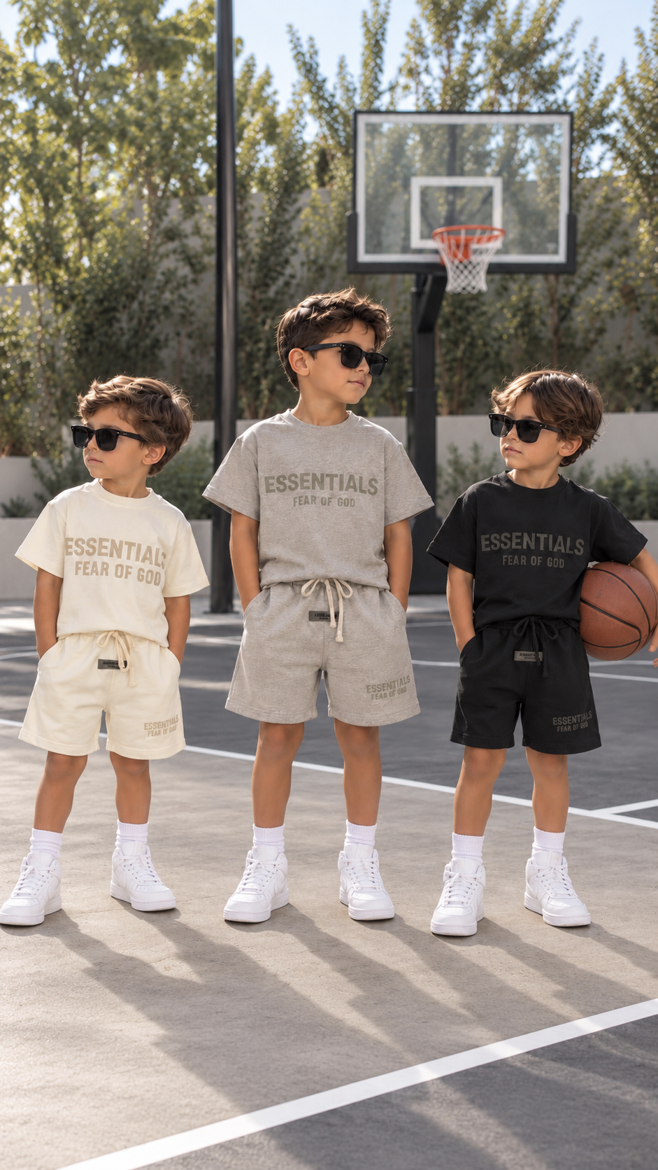 ESSENTIALS SHORTS SET